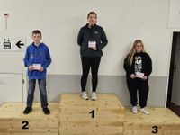 Emily Thür gewinnt die Nachwuchsmeisterschaft LKSV G10m in der Kategorie U15C vor Florian Hodel (SpS Dagmersellen und Mia Morgenthaler (FSG Ettiswil)